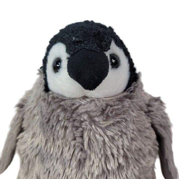 2/$15 Douglas Realistic Penguin Plush Chick Cuddles Gray Black 6.5" 2017 #3787 - Picture 2 of 10
